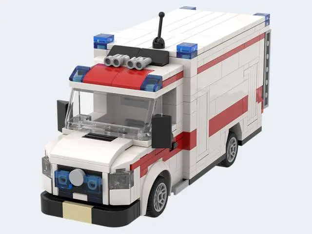 BRIXIES Plus Rettungswagen/Ambulanz 483T 6+