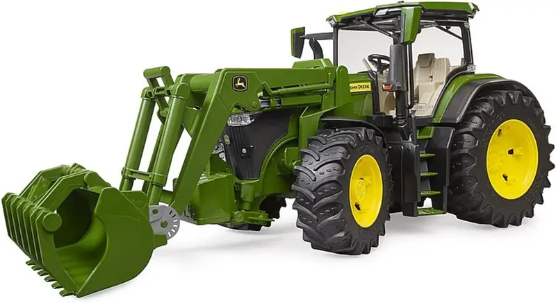 Bruder 03151 John Deere 7R 350 Traktor mit Frontlader - Maßstab 1
