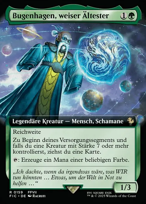 Bugenhagen, Wise Elder XFIC-159 Rare Deutsch