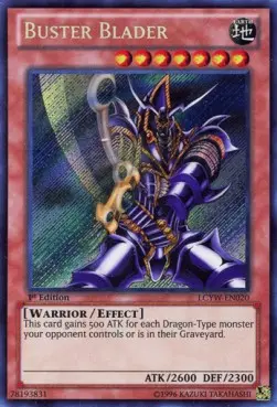 Buster Blader LCYW-EN020 Secret Rare Englisch