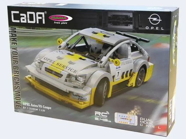 CaDA Opel Astra V8 Coupe 21cm 1