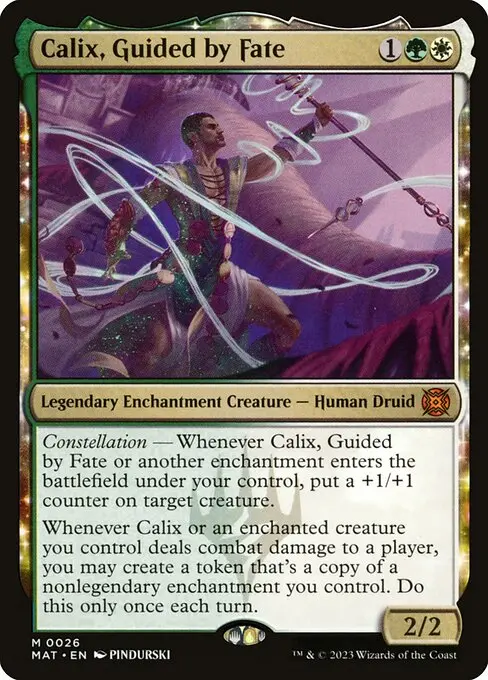 Calix, Guided by Fate MAT-26 Mythic Englisch