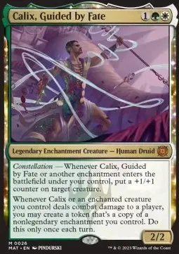 Calix, Guided by Fate MAT-26 Mythic Excellent Englisch