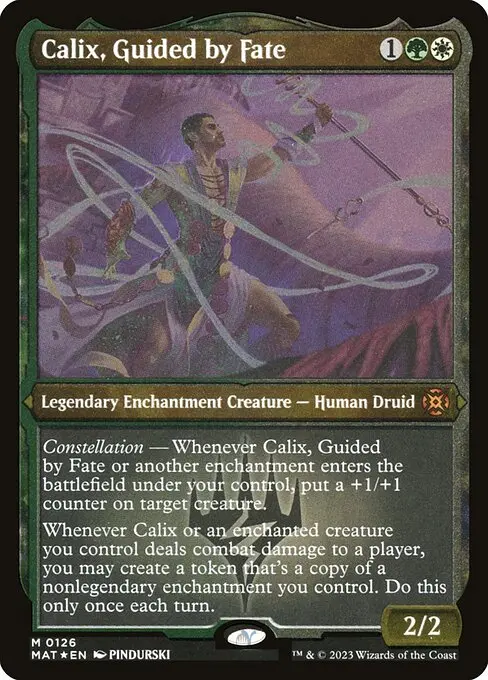 Calix, Guided by Fate (V.2) XMAT-126 Mythic Englisch