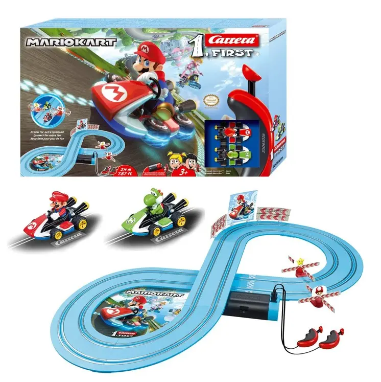 Carrera First Mariokart 2,4m Spielbahn Rennbahn für Kinder - NEU
