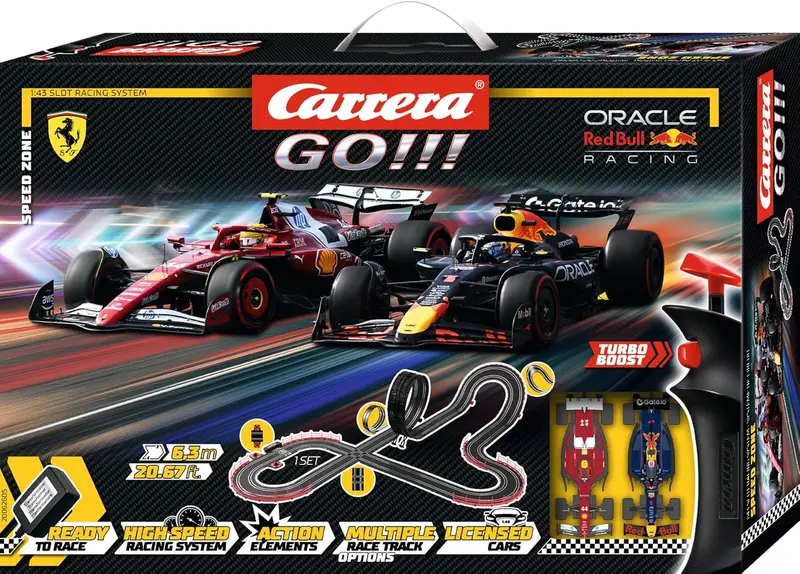 Carrera GO!!! Set Speed Zone - Rasante Action für kleine Rennfahrer