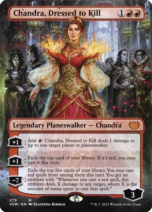 Chandra, Dressed to Kill XVOW-279 Mythic Englisch