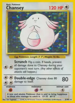 Chaneira BS-3 Holo Rare Deutsch
