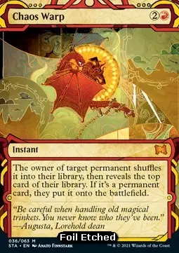 Chaos Warp (V.3) STA-36 Mythic Englisch