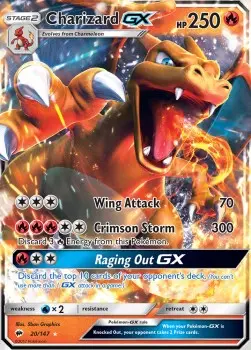 Charizard GX BUS-20 Ultra Rare Englisch