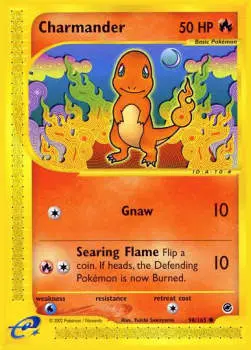 Charmander EX-98 Common Englisch