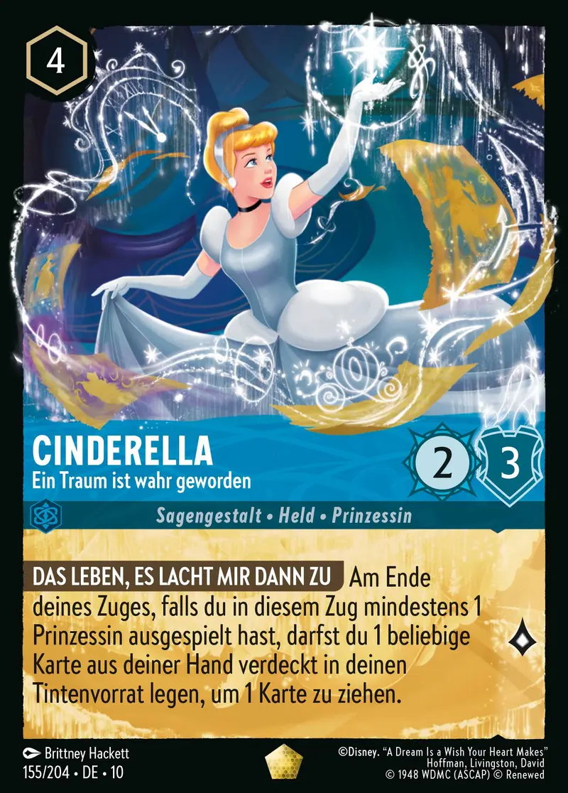 Cinderella - Ein Traum ist wahr geworden (V.1) 10WHI-155 Legendary Deutsch