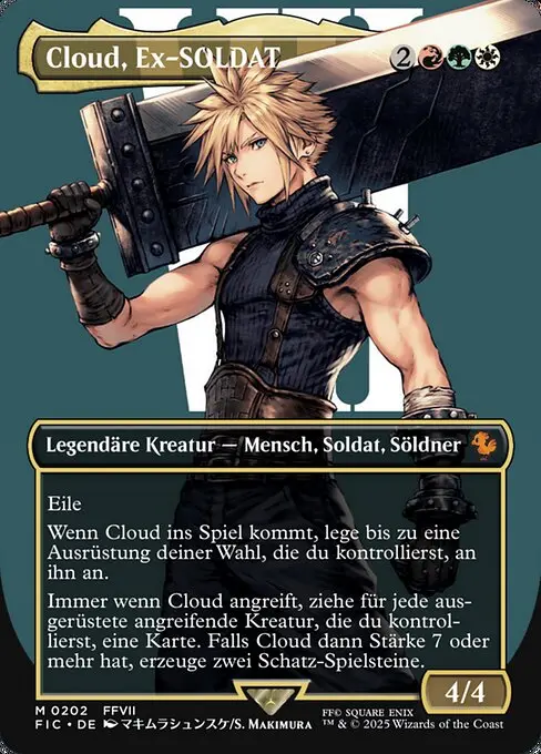 Cloud, Ex-SOLDIER (V.2) XFIC-202 Mythic Deutsch