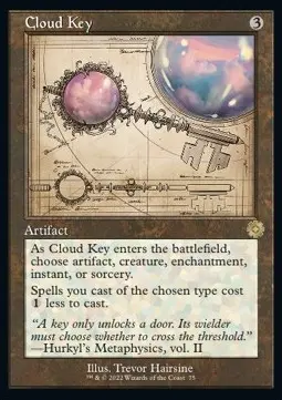 Cloud Key BRR-75 Rare Near Mint Englisch Foil