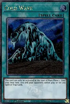 Cold Wave (V.2) RA03-104 Quarter Century Secret Rare Near Mint Englisch 1. Auflage