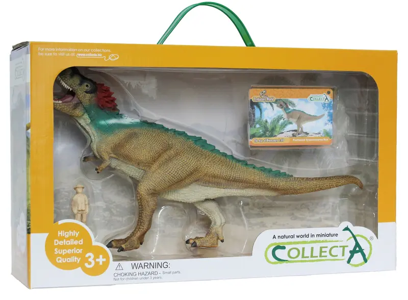 CollectA - 84048 - GEFIEDERTER T-REX, brüllend, mit bewegl. Kiefer, 1
