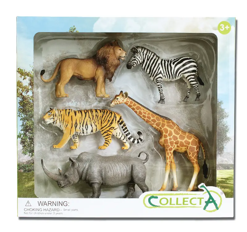 CollectA - 84108 - * 5 ST WILDLEBEN SET WINDOW BOX