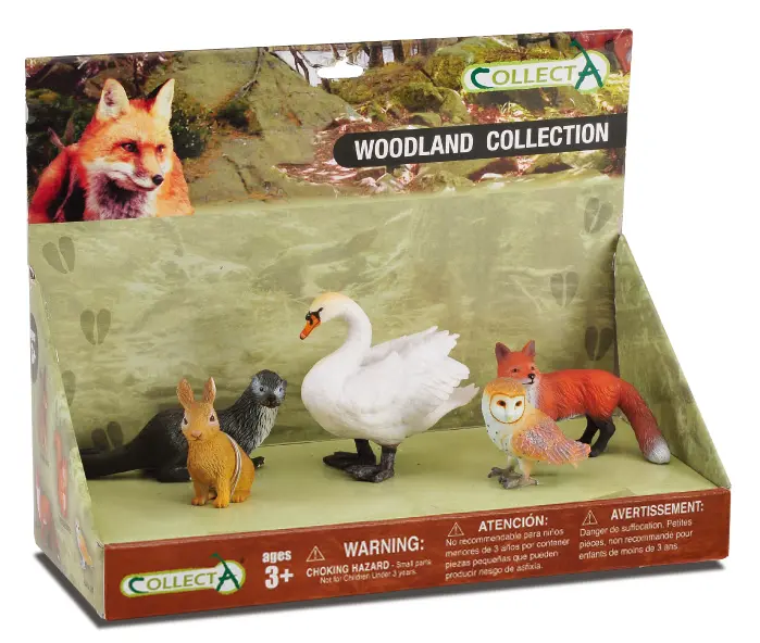 CollectA - 89108 - * 5 ST WALDLEBEN SET PLATFORM
