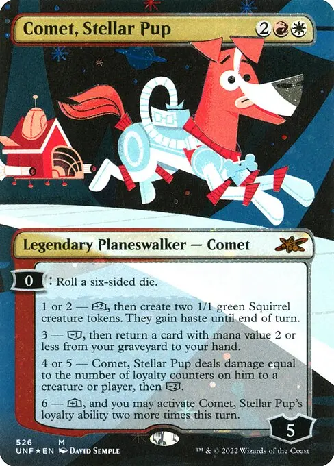 Comet, Stellar Pup (V.3) XUNF-526 Mythic Englisch