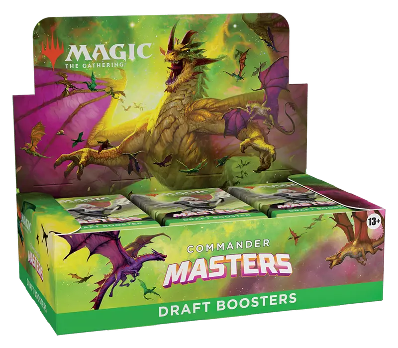 Commander Masters Draft Booster Display (24 Booster) EN