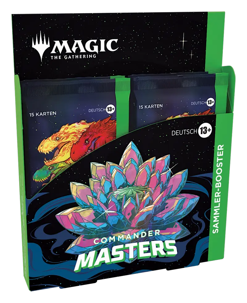 Commander Masters Sammler-Booster Display (4 Booster) DE