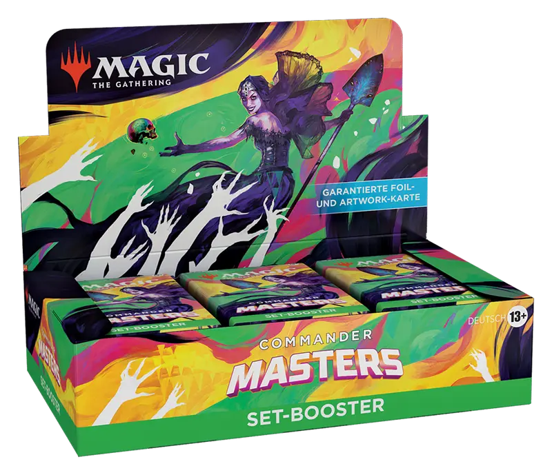 Commander Masters Set-Booster Display (24 Booster) DE