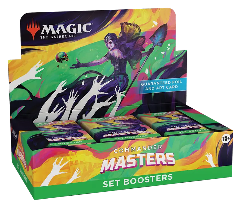Commander Masters Set Booster Display (24 Booster) EN