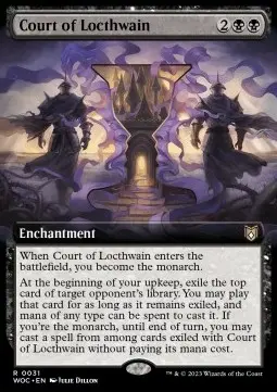 Court of Locthwain XWOC-31 Rare Near Mint Englisch Foil