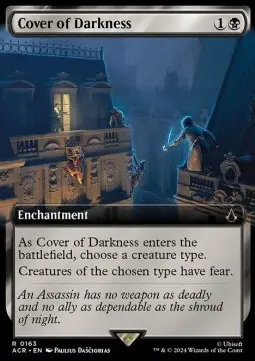 Cover of Darkness XACR-163 Rare Near Mint Englisch Foil