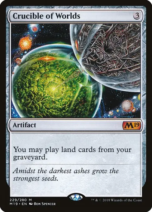 Crucible of Worlds M19-229 Mythic Englisch