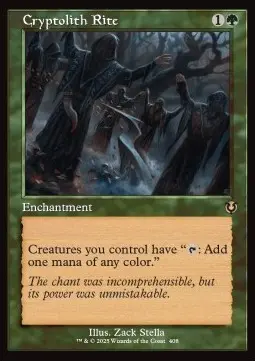 Cryptolith Rite XINR-408 Rare Near Mint Englisch Foil