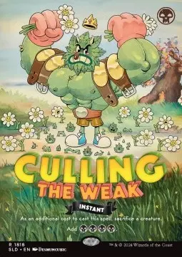 Culling the Weak SLDBV-1818 Rare Near Mint Englisch Foil