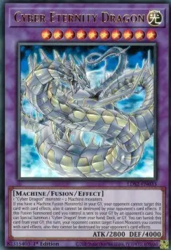 Cyber Ewigkeitsdrache (V.1) LDS2-033 Ultra Rare Near Mint Deutsch 1. Auflage