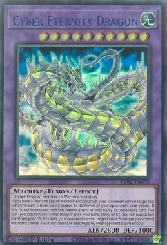 Cyber Ewigkeitsdrache (V.2) LDS2-033 Ultra Rare Near Mint Deutsch 1. Auflage