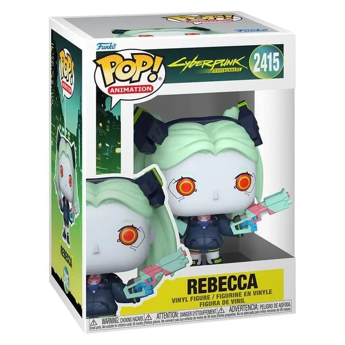 Cyberpunk Edgerunners Animation POP! Vinyl Figur Rebecca 9 cm