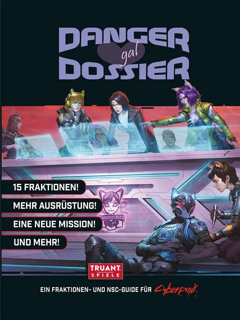 Cyberpunk RED - Erweiterung - Danger Gal Dossier - Hardcover - Deutsche Ausgabe