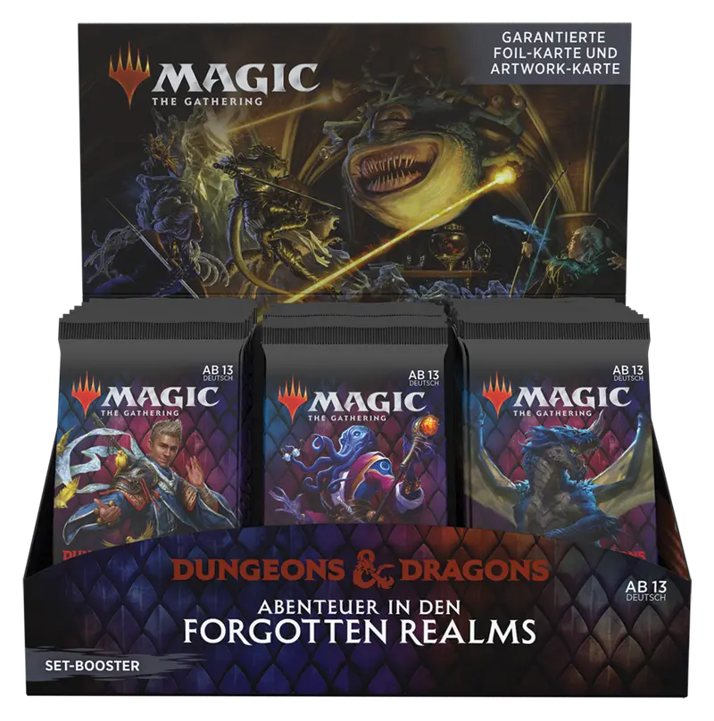 D&D Adventures in the Forgotten Realms - Set-Booster Display - deutsch