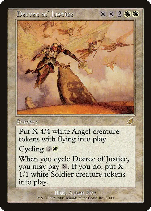 Decree of Justice SCG-8 Rare Englisch