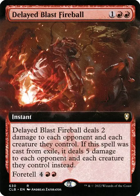 Delayed Blast Fireball (V.2) XCLB-630 Rare Englisch