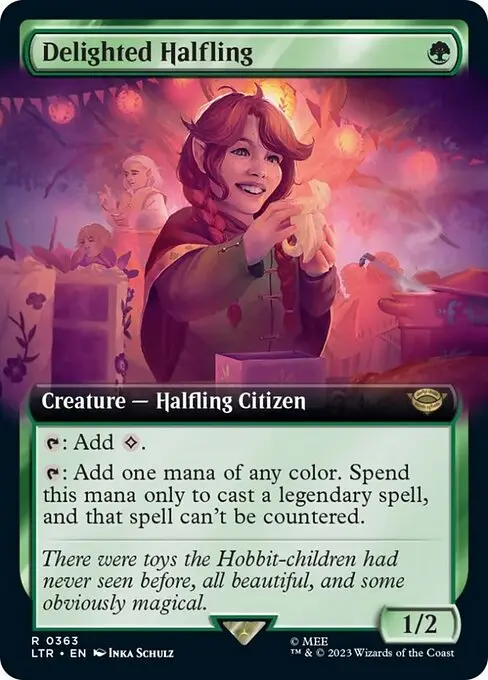 Delighted Halfling (V.1) XLTR-363 Rare Englisch