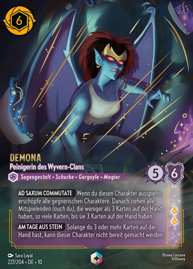 Demona - Peinigerin des Wyvern-Clans (V.2) 10WHI-227 Enchanted Deutsch
