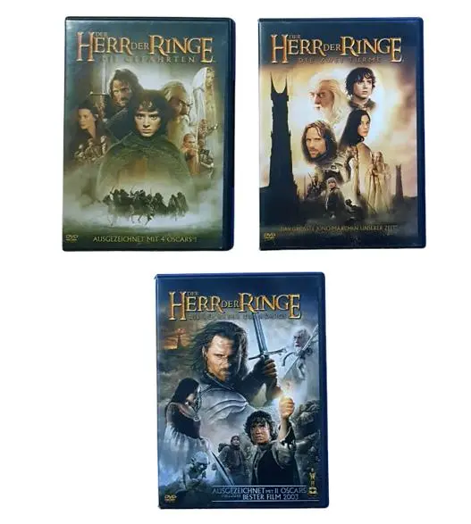 Der Herr der Ringe Trilogie - 3 DVDs Zustand sehr gut