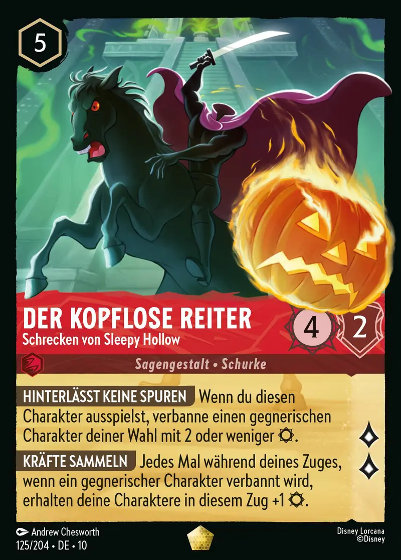 Der kopflose Reiter - Schrecken von Sleepy Hollow (V.1) 10WHI-125 Legendary Deutsch