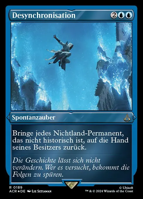 Desynchronisation (V.2) XACR-189 Rare Deutsch