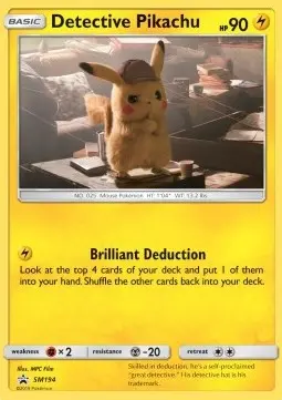 Detective Pikachu SM-194 Promo Englisch