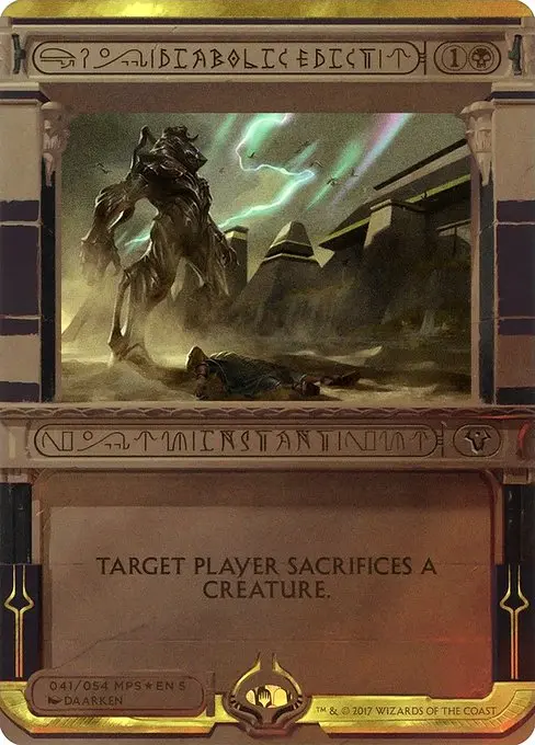 Diabolic Edict AKHI-41 Masterpiece Englisch