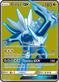 Dialga GX UPR-146 Ultra Rare Deutsch