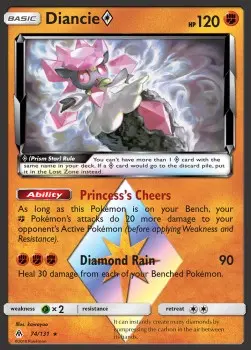 Diancie ◇ FLI-74 Holo Rare Excellent Deutsch