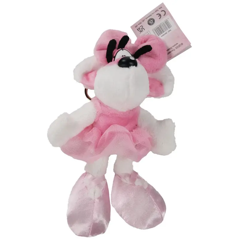 Diddl Plüsch-Schlüsselanhänger Diddlina Ballerina 15 cm