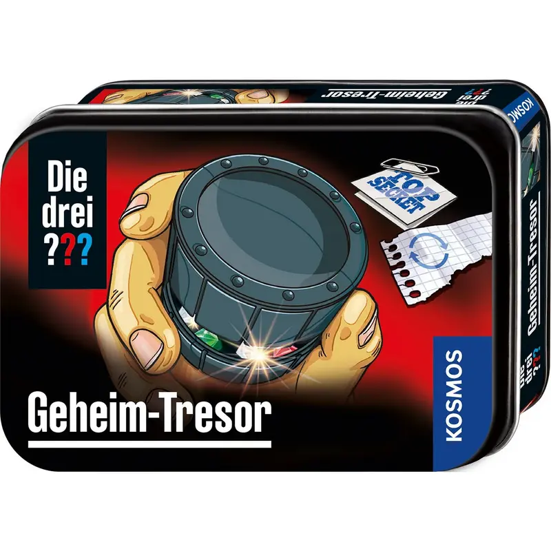 Die drei ??? Geheim-Tresor (kl. Dose) - ab 8 Jahren